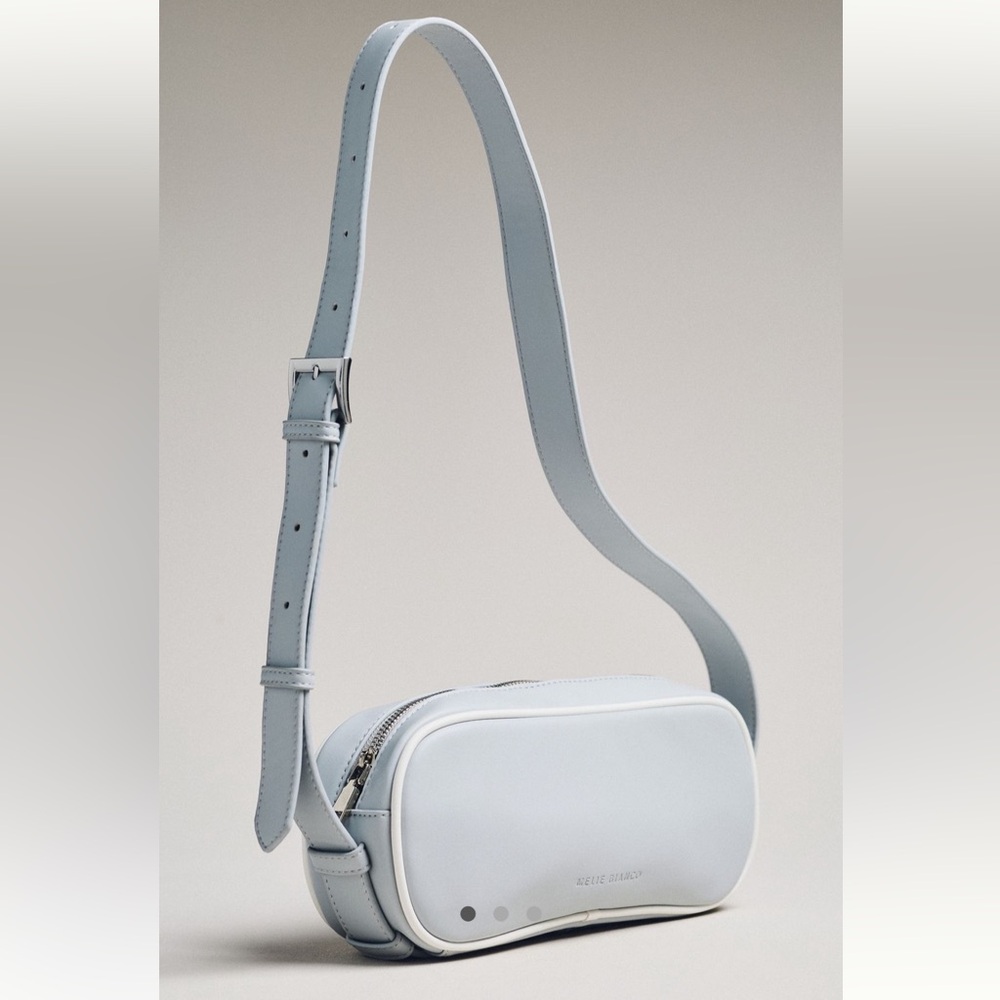 NWT Anthropologie Melie Bianco Vegan Leather Sporty Crossbody/Shoulder Bag